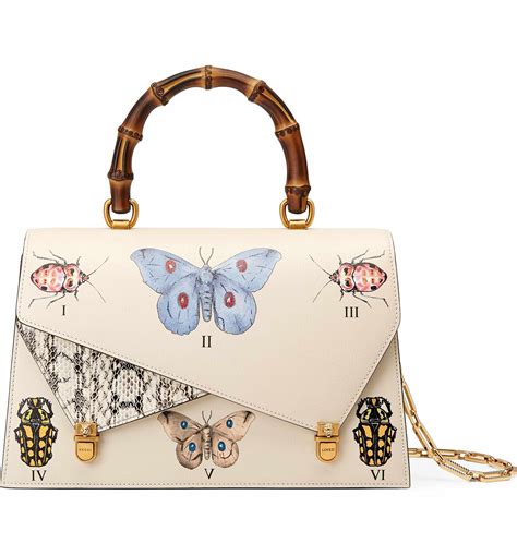 gucci bag butterfly price|gucci handbag with butterfly.